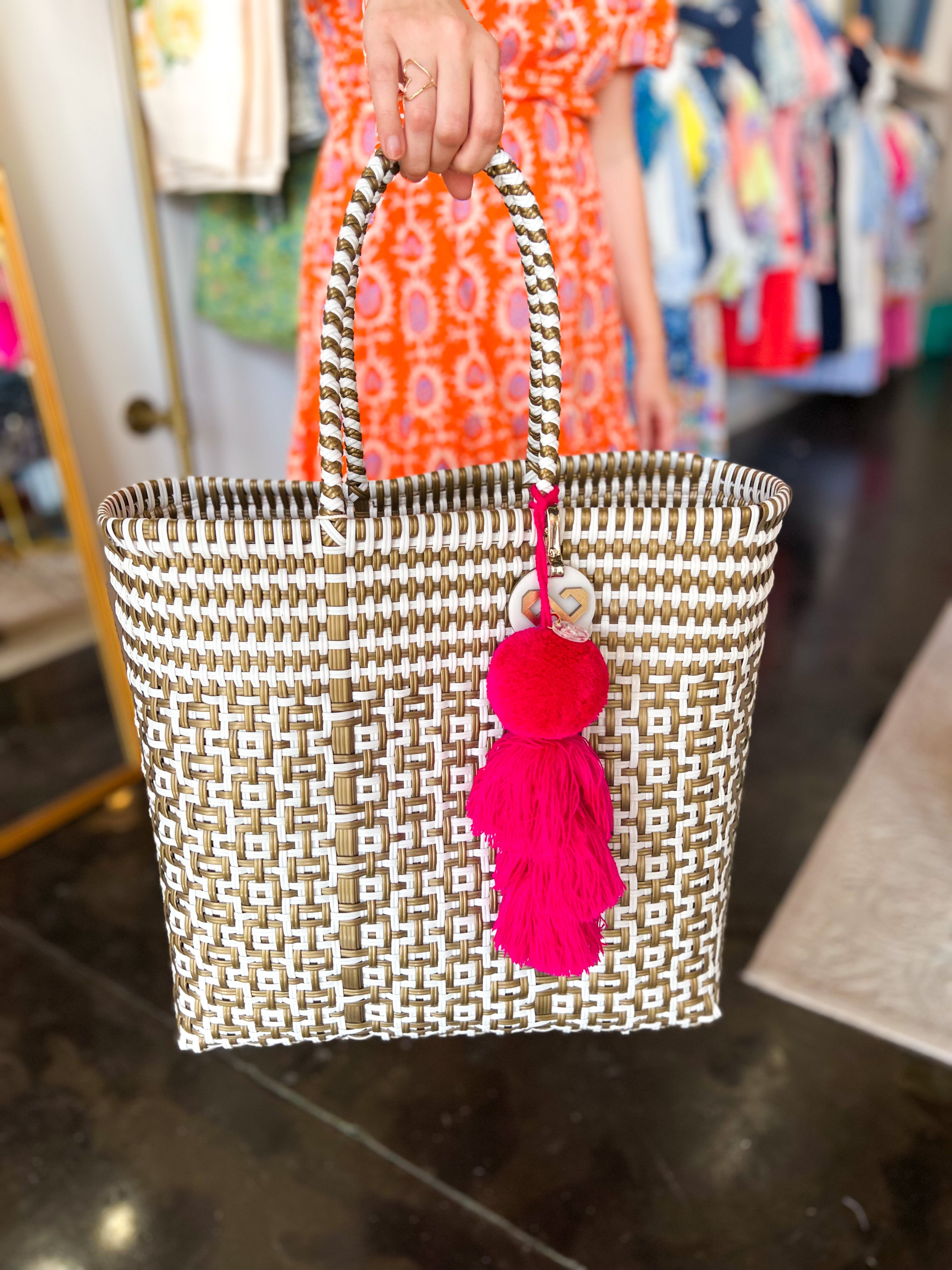 Maria Victoria - Gelato Gw Tote Bag Large-130 Accessories-MARIA VICTORIA-July & June Women's Fashion Boutique Located in San Antonio, Texas