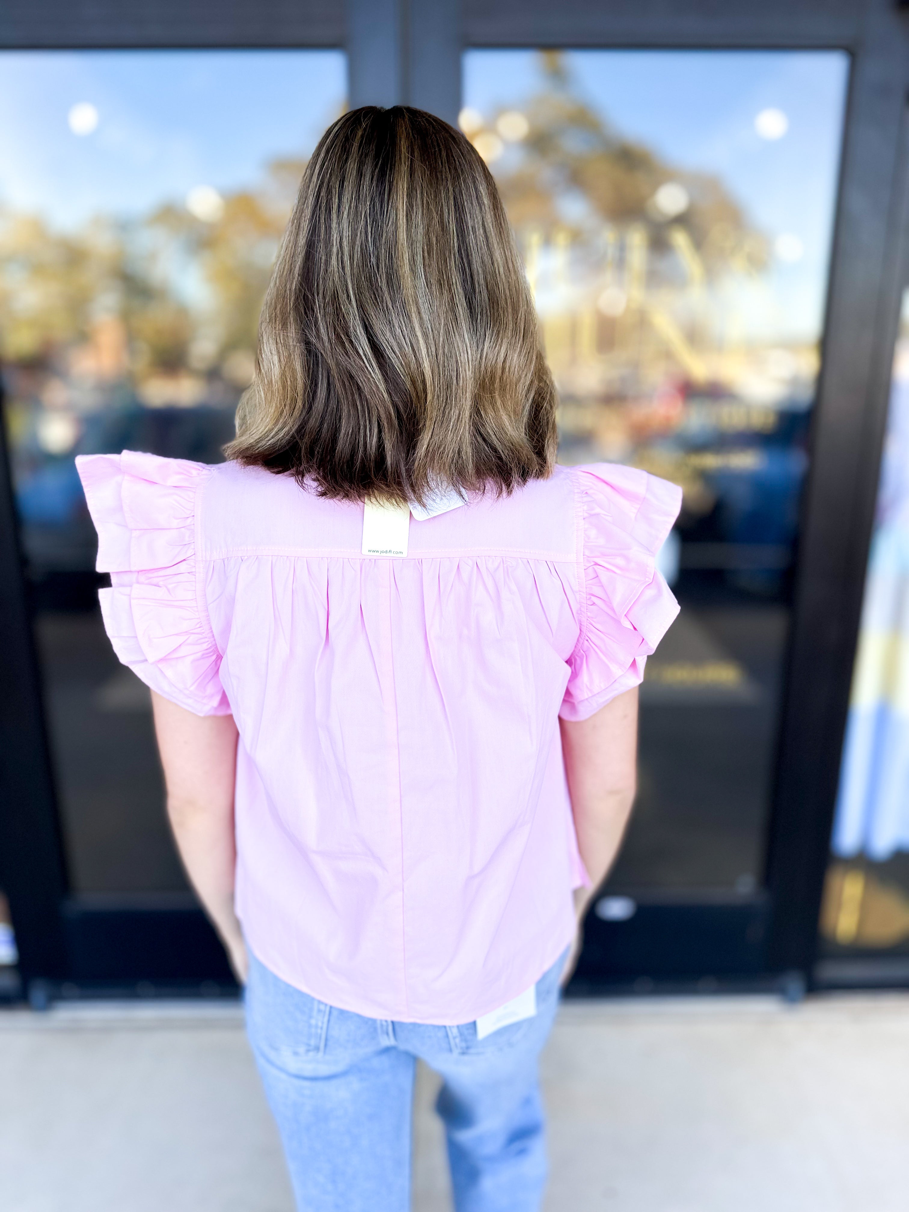 Classic Chic Blouse - Pink-200 Fashion Blouses-JODIFL-July & June Women's Fashion Boutique Located in San Antonio, Texas