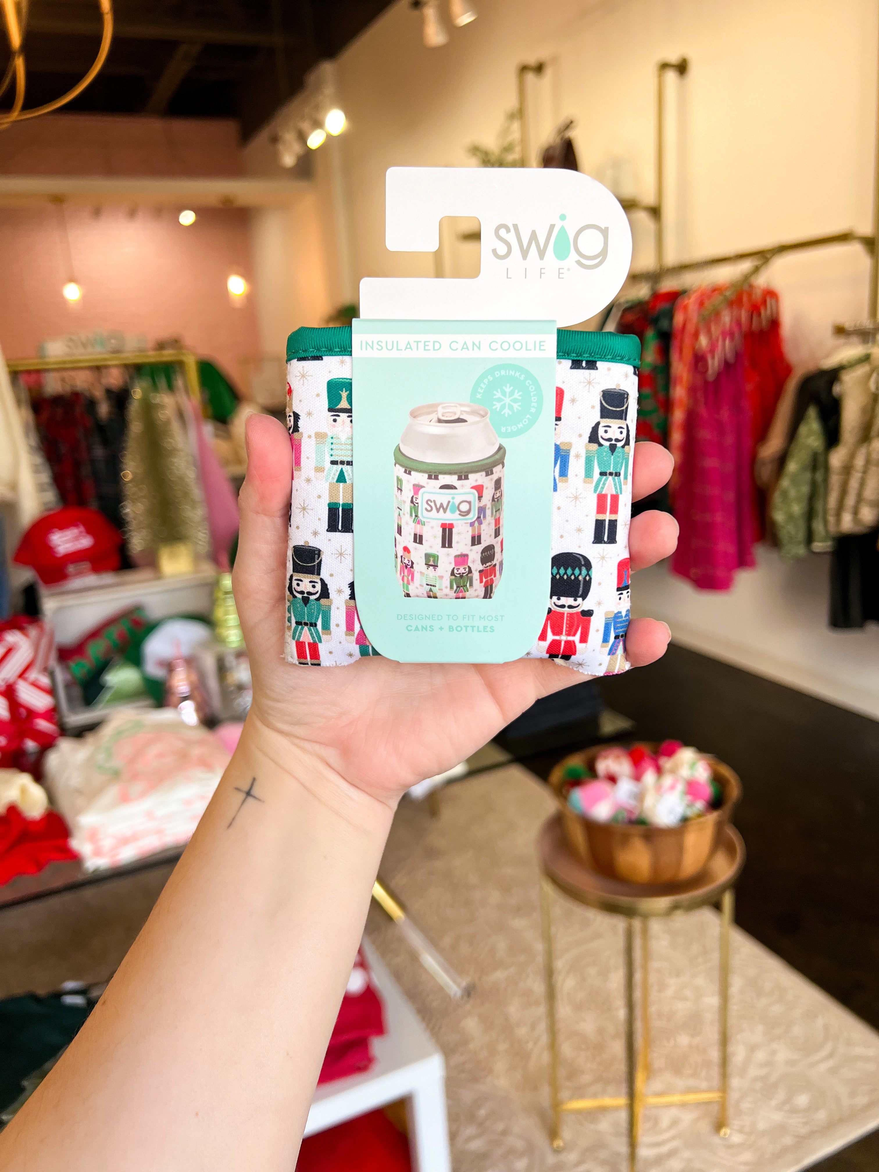 SWIG - Classic Nutcracker Can Coolie-140 Gifts + Home-SWIG-July & June Women's Fashion Boutique Located in San Antonio, Texas