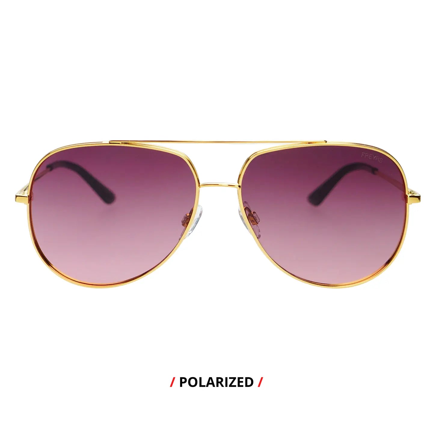 FREYRS - Max Polarized Mens Womens Aviator Sunglasses - Gold/Purple Polarized-130 ACCESSORIES-FREYRS-July & June Women's Fashion Boutique Located in San Antonio, Texas