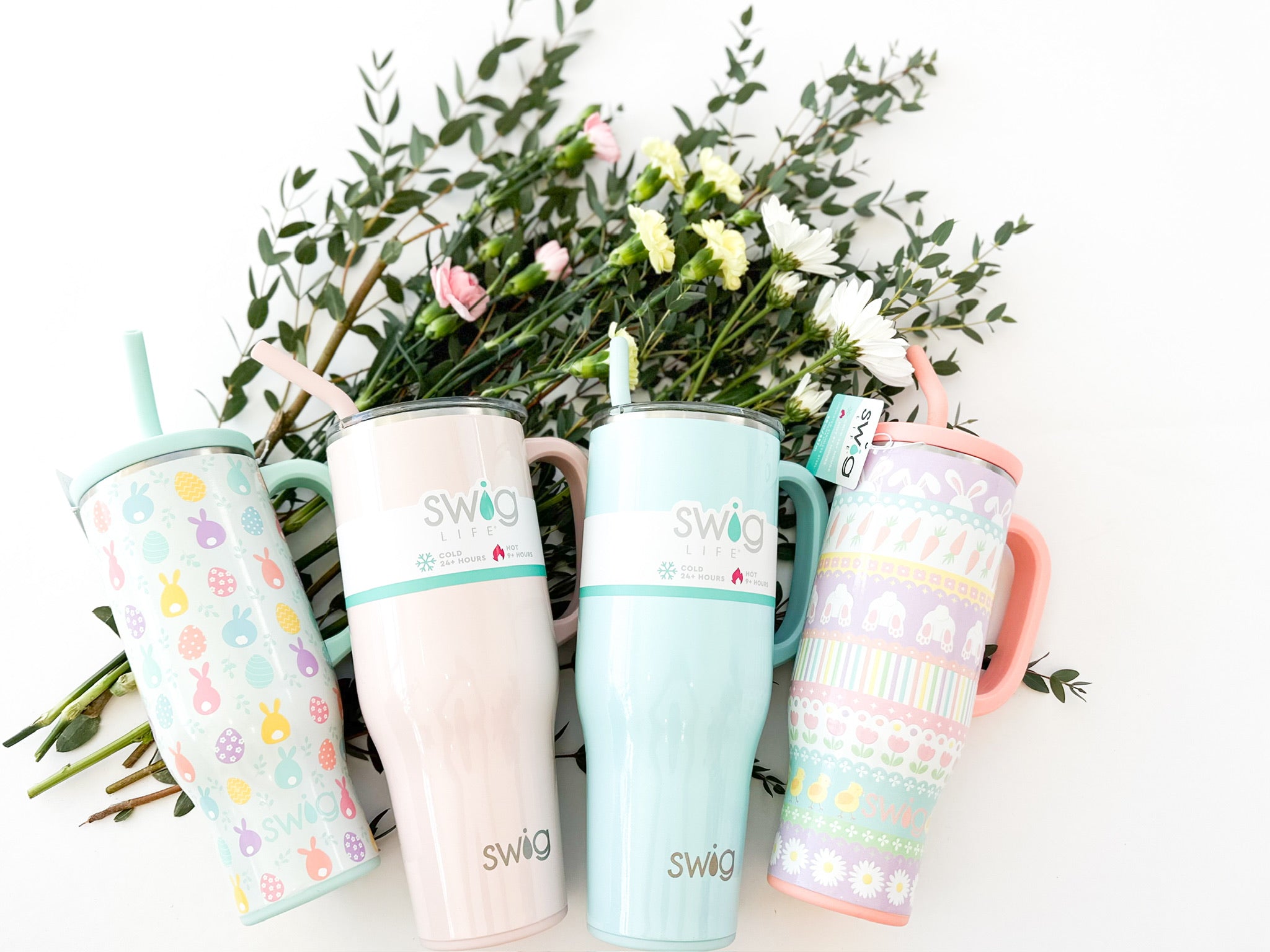 SWIG - Bunny Trails Meg Mug 30oz-140 - HOME & GIFT-SWIG-July & June Women's Fashion Boutique Located in San Antonio, Texas