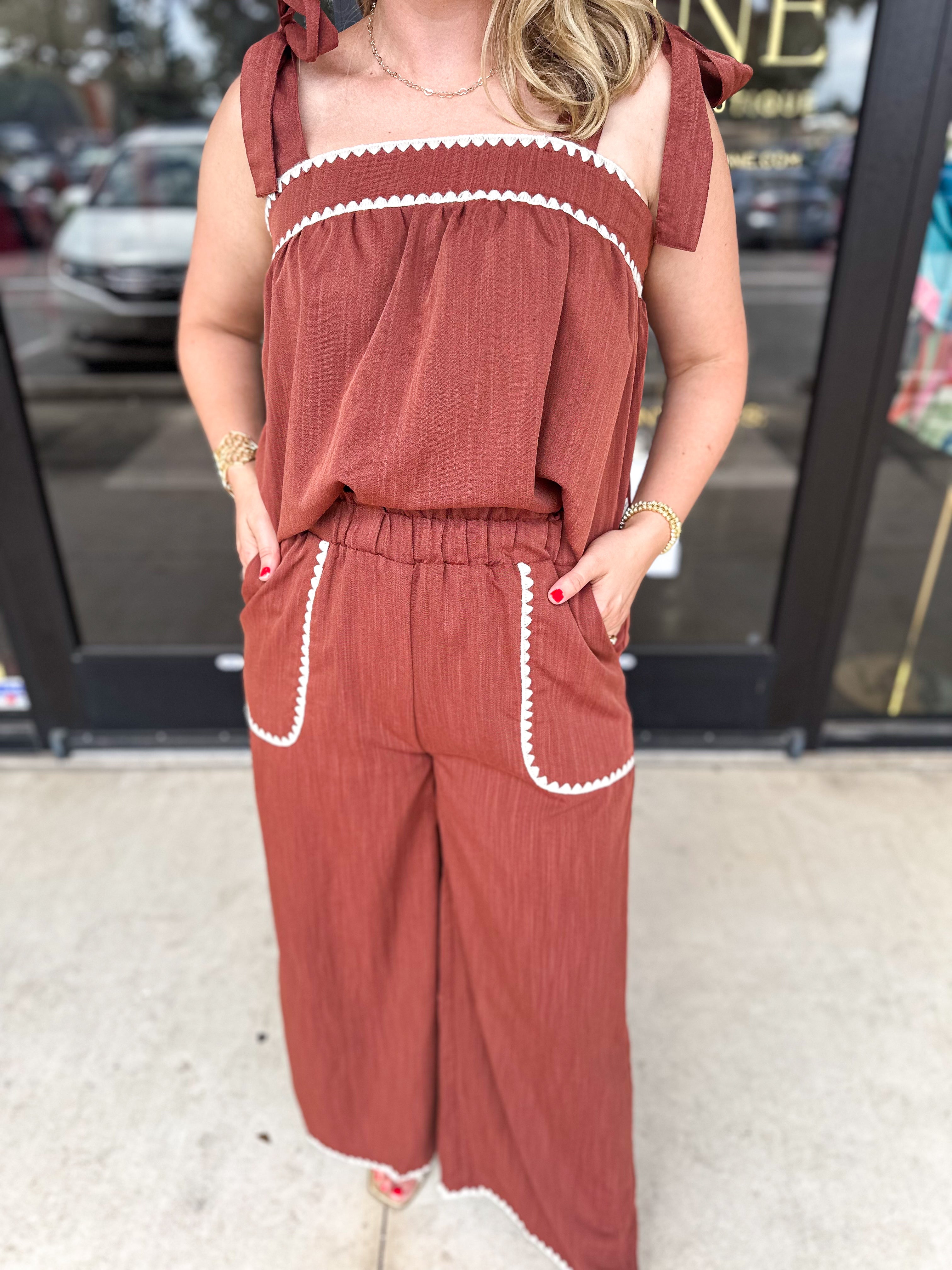 Callie Set - Clay-500 Midi-ENTRO-July & June Women's Fashion Boutique Located in San Antonio, Texas