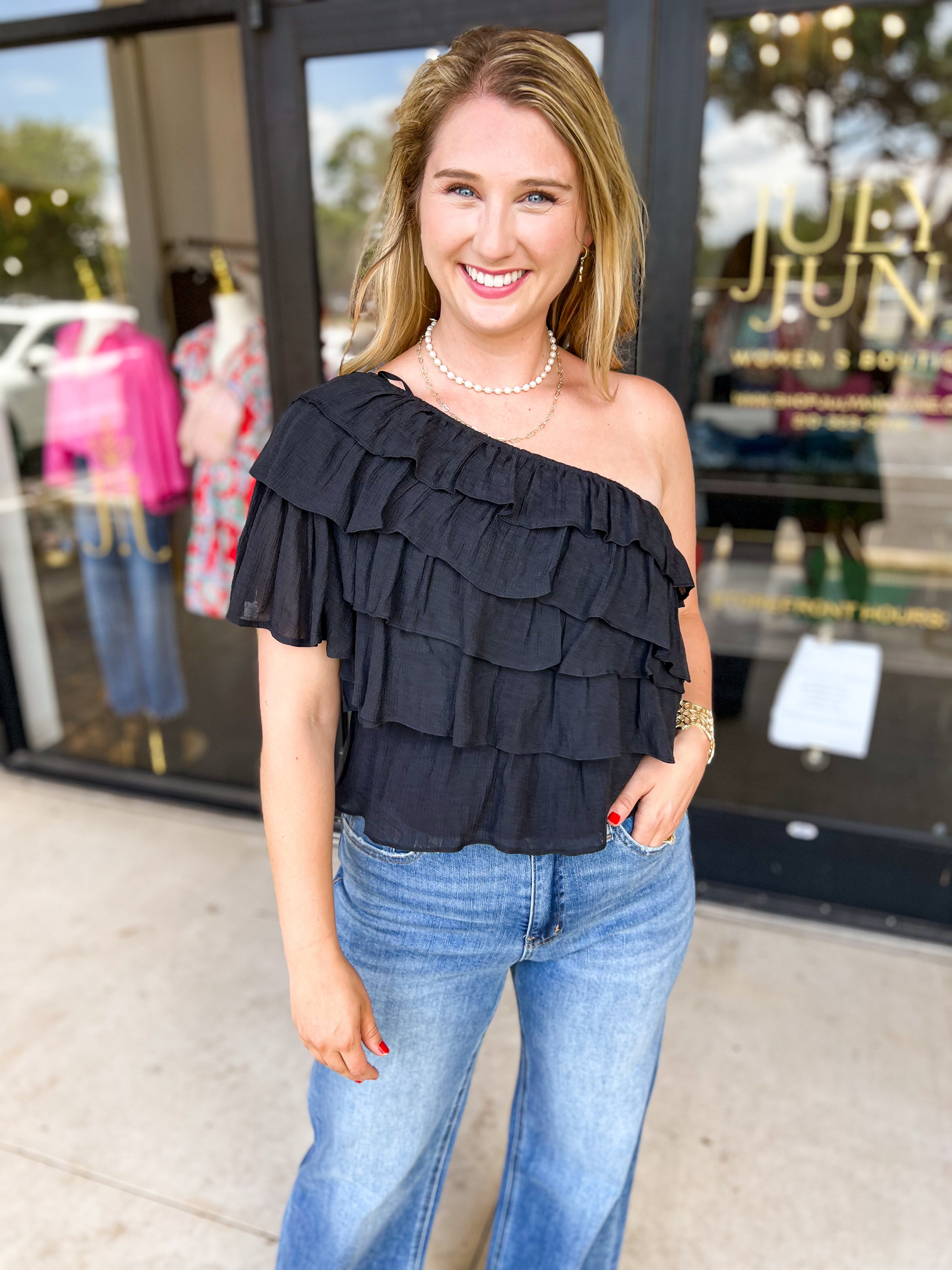 Date Night Blouse- FINAL SALE | July ...