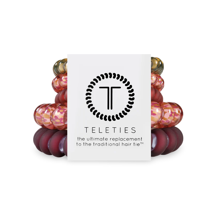 Teleties - Mixed - Burgundy Bliss-110 Jewelry & Hair-Teleties-July & June Women's Fashion Boutique Located in San Antonio, Texas