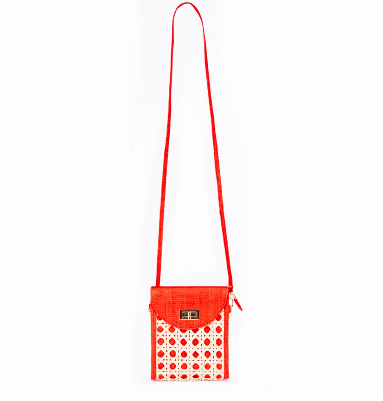 The Ellie Woven Crossbody - Red-130 ACCESSORIES-Soli & Sun-July & June Women's Fashion Boutique Located in San Antonio, Texas