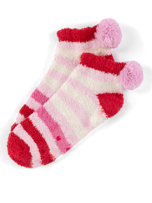 Fuzzy Socks - Gloria Home Socks-140 Gifts + Home-SHIRALEAH-July & June Women's Fashion Boutique Located in San Antonio, Texas