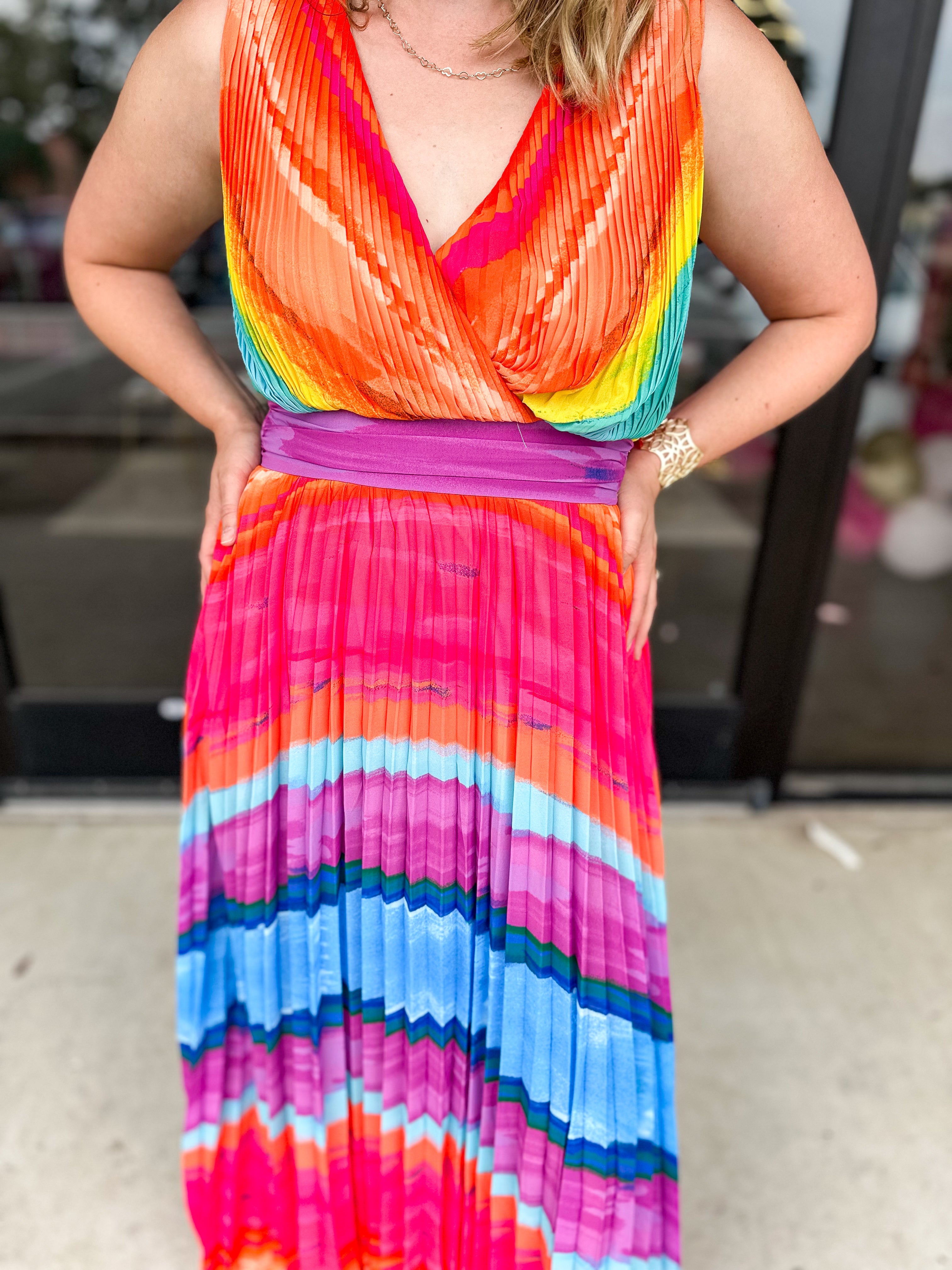 La Playa Midi Dress-500 Midi-FLYING TOMATO-July & June Women's Fashion Boutique Located in San Antonio, Texas