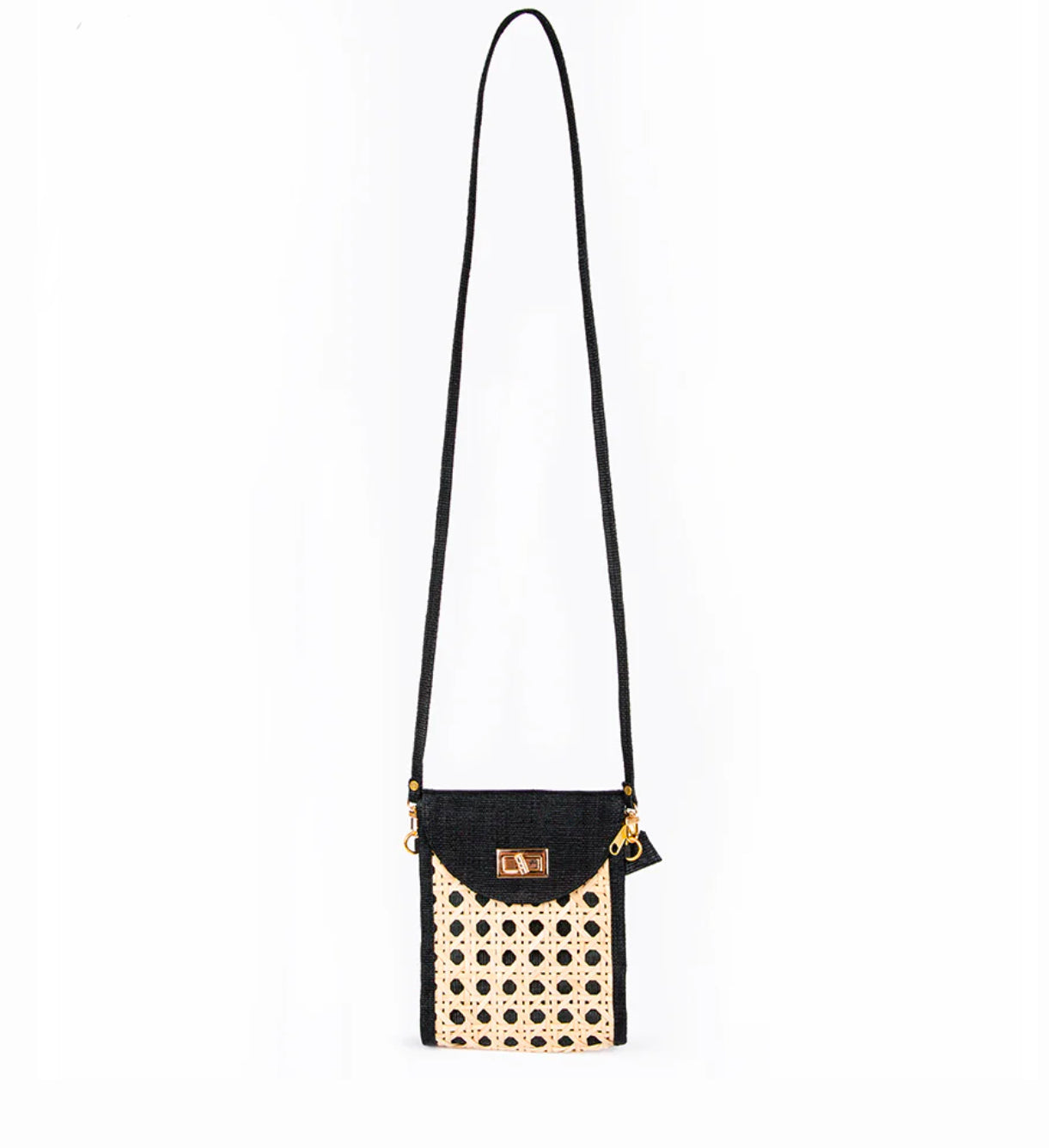 The Ellie Woven Crossbody - Black-130 ACCESSORIES-Soli & Sun-July & June Women's Fashion Boutique Located in San Antonio, Texas