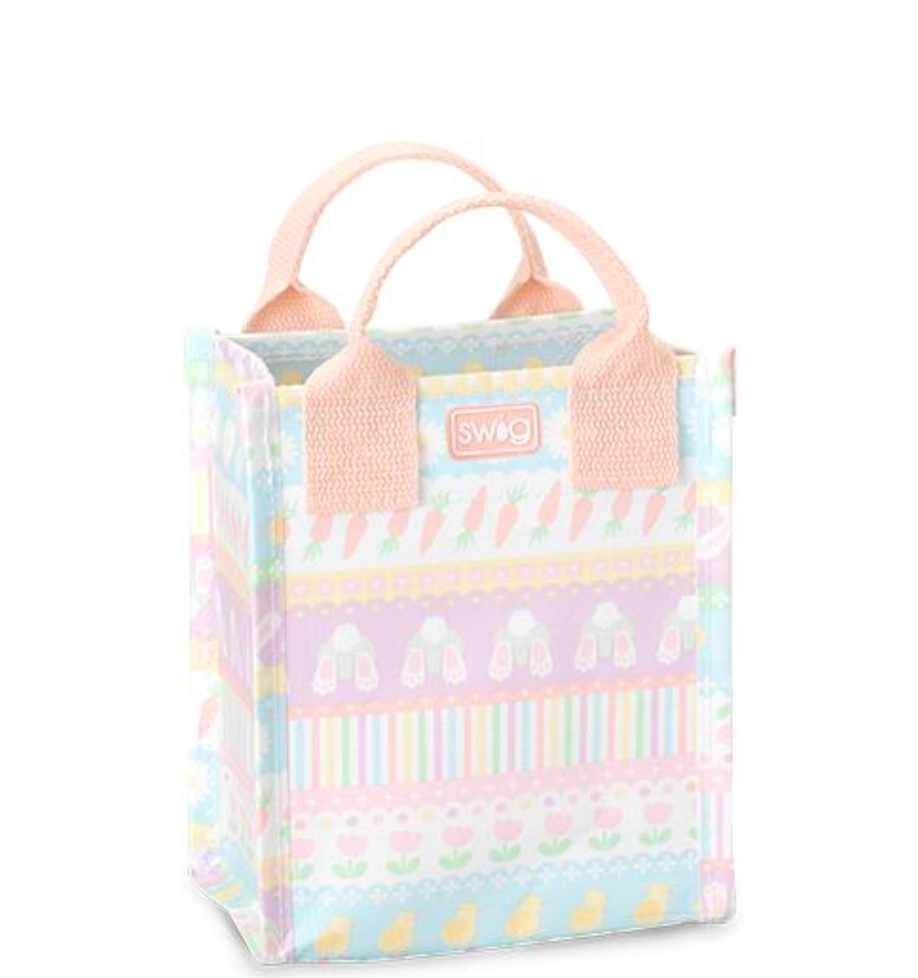 SWIG - Bunny Trails Reusable Bag - Mini-140 - HOME & GIFT-SWIG-July & June Women's Fashion Boutique Located in San Antonio, Texas