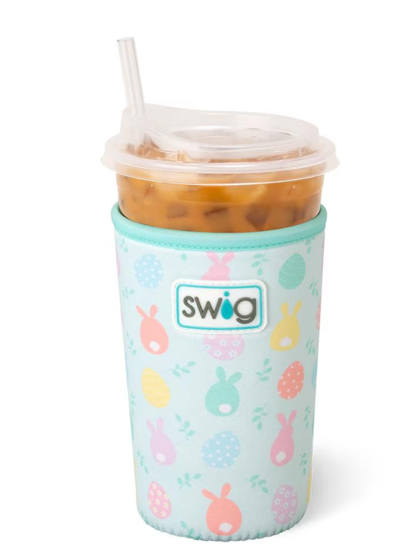 SWIG - Egg Hunt Iced Cup Coolie - Medium-140 - HOME & GIFT-SWIG-July & June Women's Fashion Boutique Located in San Antonio, Texas