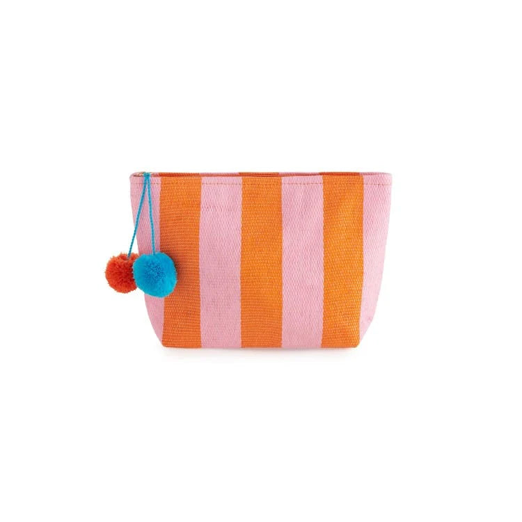 Fiesta Zip Pouch - Orange-130 ACCESSORIES-SHIRALEAH-July & June Women's Fashion Boutique Located in San Antonio, Texas